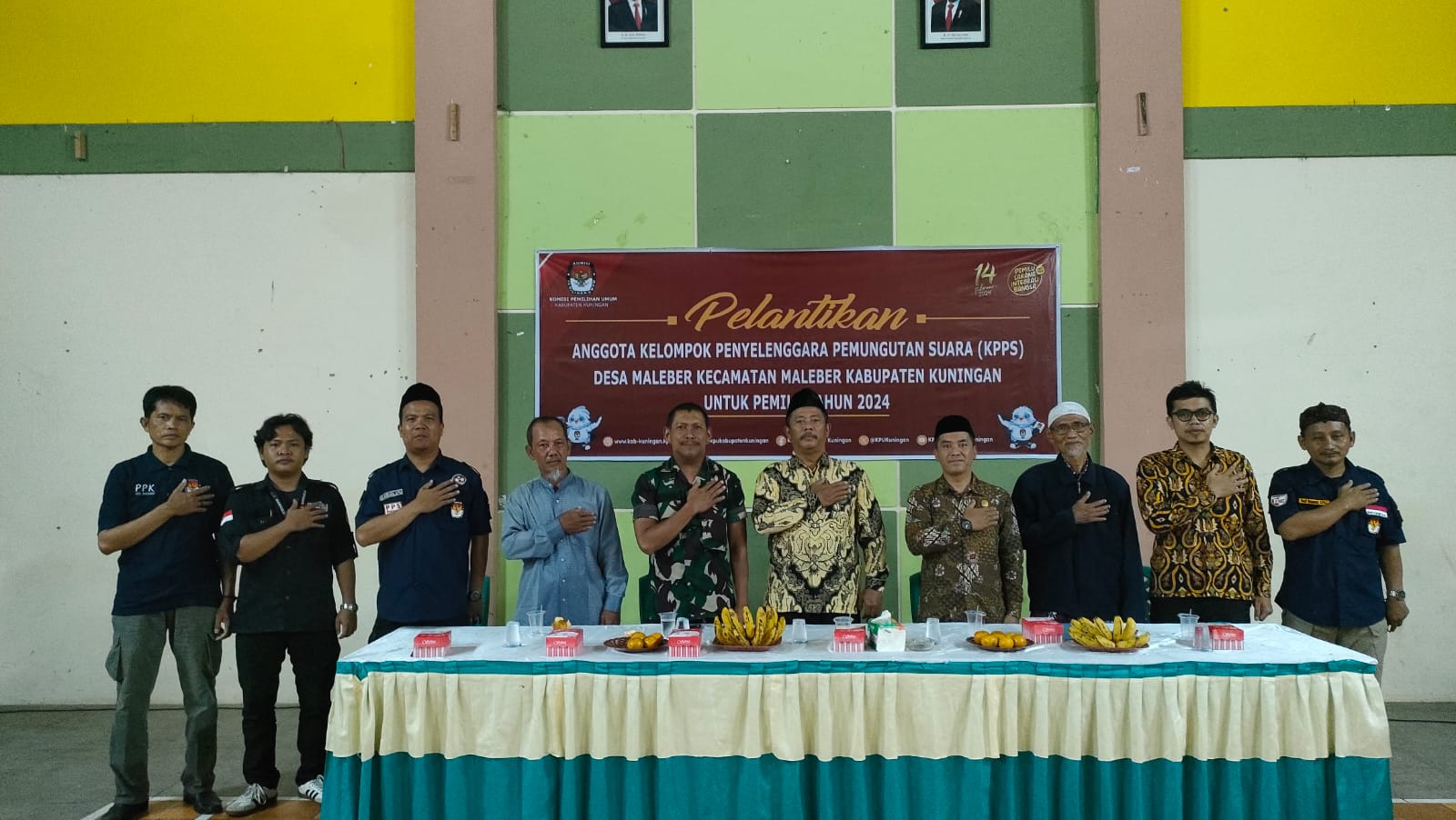 PELANTIKAN KPPS PEMILU TAHUN 2024