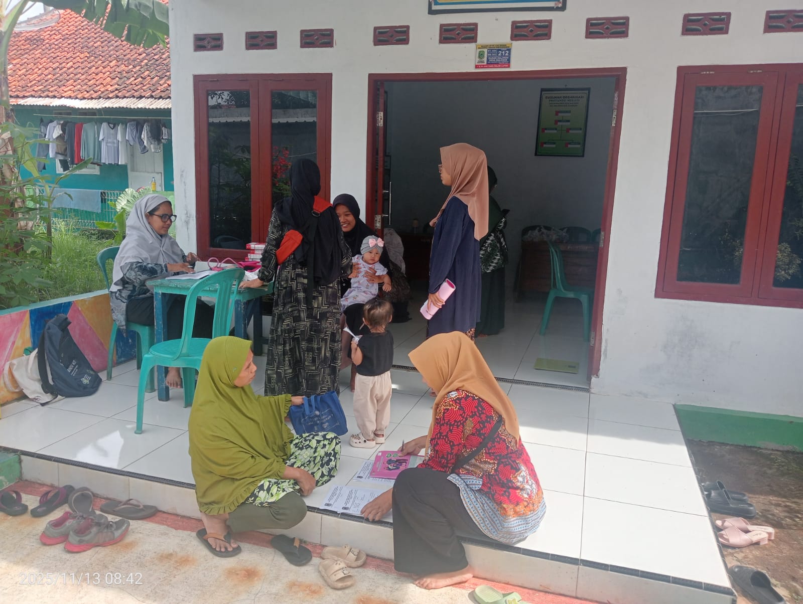 KEGIATAN POSYANDU DUSUN KALIWON