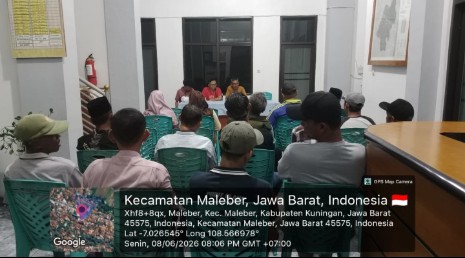 PENYALURAN INSENTIF KETUA RT DAN KETUA RW DESA MALEBER